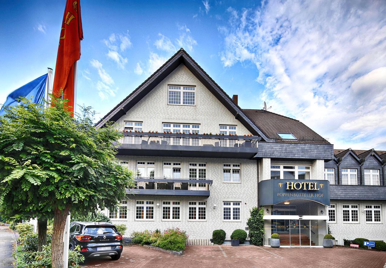 Boutique Hotel Poppenbuetteler Hof Гамбург Экстерьер фото